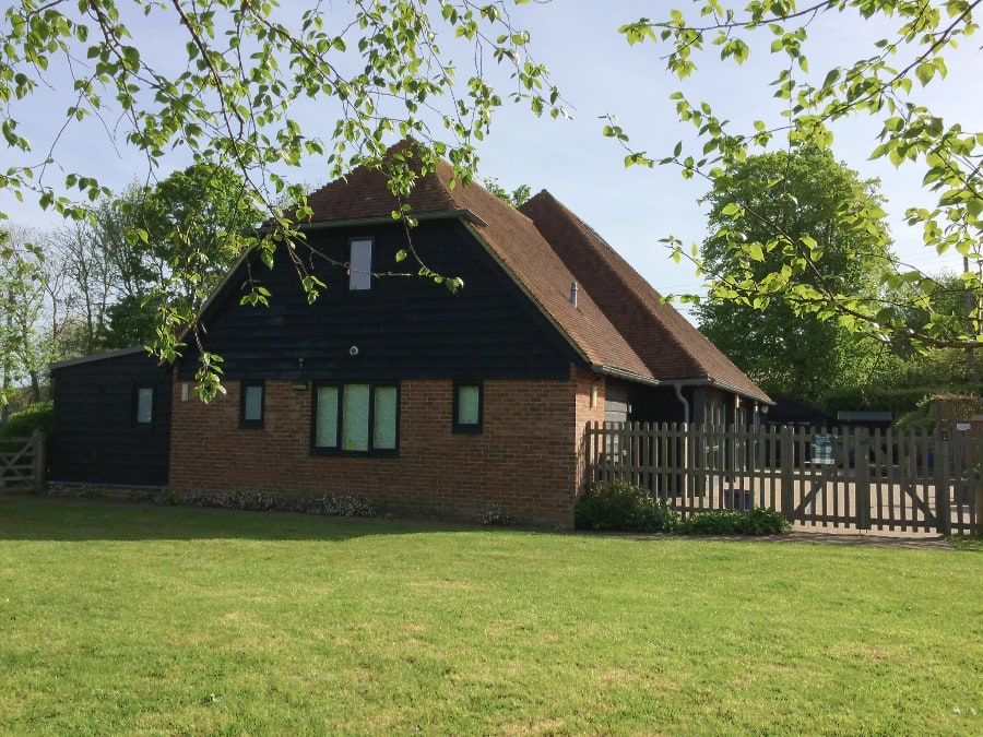 Side of Hall from Field